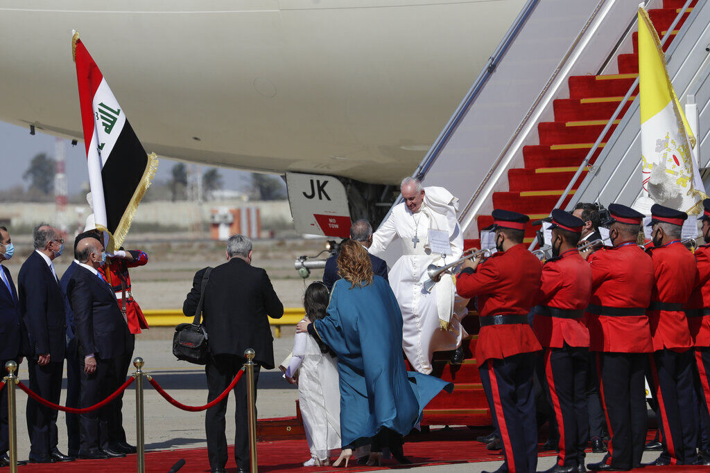 APTOPIX Iraq Pope